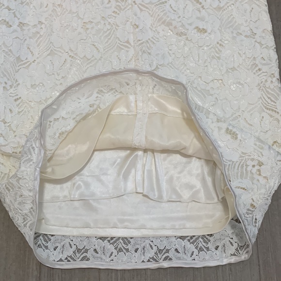 NINA AUSTIN ivory lace dress - Picture 8 of 15